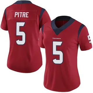 Houston Texans Women's Jalen Pitre Limited Alternate Vapor Untouchable Jersey - Red