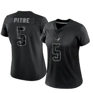 Houston Texans Women's Jalen Pitre Limited Reflective Jersey - Black