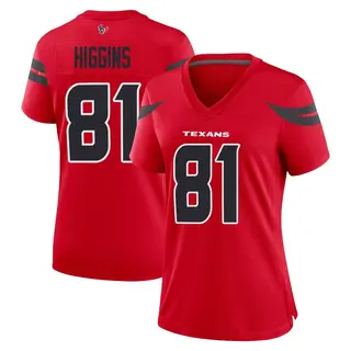 Houston Texans Women's Jayden Higgins Game Alternate Jersey - Red