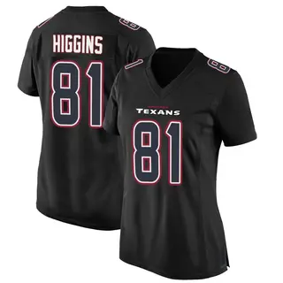 Houston Texans Women's Jayden Higgins Game Fashion Jersey - Black