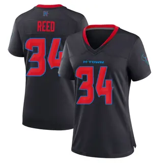 Houston Texans Women's Jaylen Reed Game 2nd Alternate Jersey - Navy