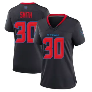 Houston Texans Women's Jaylin Smith Game 2nd Alternate Jersey - Navy