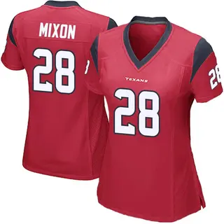 Houston Texans Women's Joe Mixon Game Alternate Jersey - Red