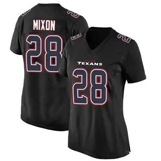 Houston Texans Women's Joe Mixon Game Fashion Jersey - Black