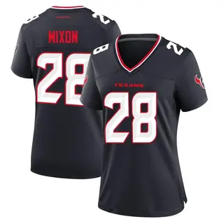 Houston Texans Women's Joe Mixon Game Team Jersey - Navy