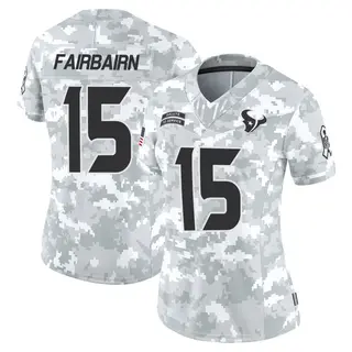 Houston Texans Women's Ka'imi Fairbairn Limited 2024 Salute to Service Jersey - Arctic Camo