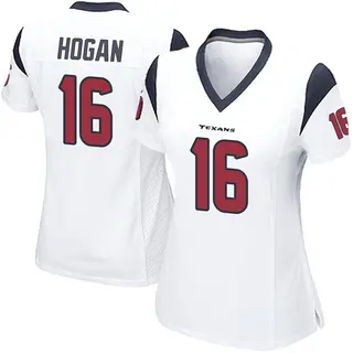 Houston Texans Women's Kevin Hogan Game Jersey - White