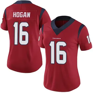 Houston Texans Women's Kevin Hogan Limited Alternate Vapor Untouchable Jersey - Red