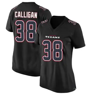 Houston Texans Women's Keydrain Calligan Game Fashion Jersey - Black