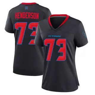 Houston Texans Women's LaDarius Henderson Game 2nd Alternate Jersey - Navy