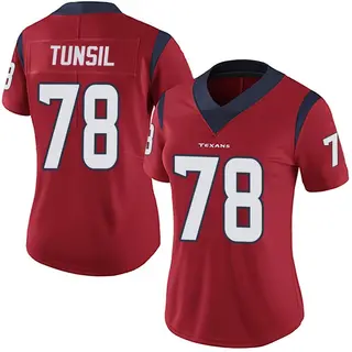 Houston Texans Women's Laremy Tunsil Limited Alternate Vapor Untouchable Jersey - Red