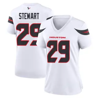 Houston Texans Women's M.J. Stewart Game Jersey - White