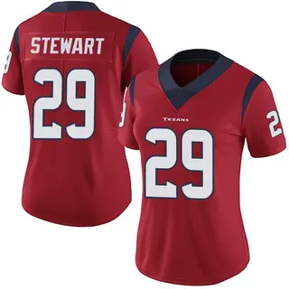 Houston Texans Women's M.J. Stewart Limited Alternate Vapor Untouchable Jersey - Red