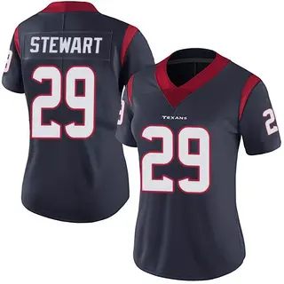 Houston Texans Women's M.J. Stewart Limited Team Color Vapor Untouchable Jersey - Navy Blue