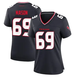 Houston Texans Women's Shaq Mason Game Team Jersey - Navy