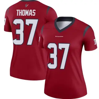 Houston Texans Women's Tavierre Thomas Legend Jersey - Red