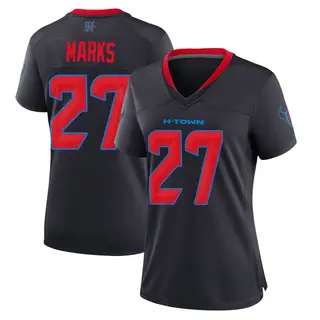 Houston Texans Women's Woody Marks Game 2nd Alternate Jersey - Navy