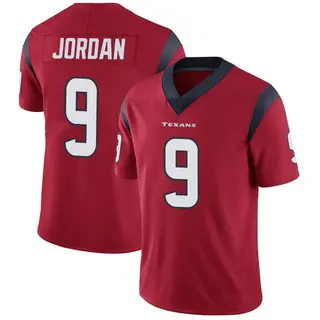 Houston Texans Youth Brevin Jordan Limited Alternate Vapor Untouchable Jersey - Red