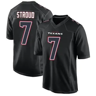 Houston Texans Youth C.J. Stroud Game Fashion Jersey - Black