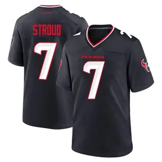 Houston Texans Youth C.J. Stroud Game Team Jersey - Navy