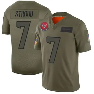 Houston Texans Youth C.J. Stroud Limited 2019 Salute to Service Jersey - Camo