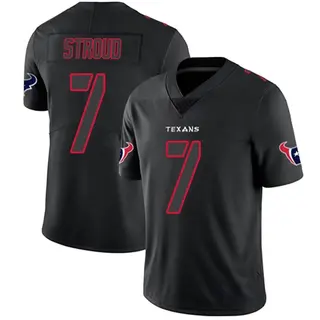 Houston Texans Youth C.J. Stroud Limited Jersey - Black Impact