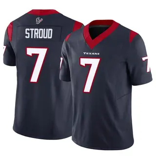 Houston Texans Youth C.J. Stroud Limited Vapor F.U.S.E. Jersey - Navy