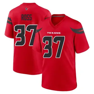 Houston Texans Youth D'Angelo Ross Game Alternate Jersey - Red