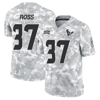 Houston Texans Youth D'Angelo Ross Limited 2024 Salute to Service Jersey - Arctic Camo