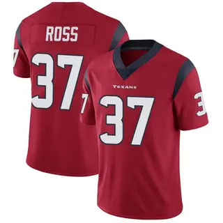 Houston Texans Youth D'Angelo Ross Limited Alternate Vapor Untouchable Jersey - Red