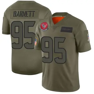 Houston Texans Youth Derek Barnett Limited 2019 Salute to Service Jersey - Camo