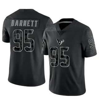 Houston Texans Youth Derek Barnett Limited Reflective Jersey - Black