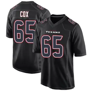 Houston Texans Youth Eli Cox Game Fashion Jersey - Black