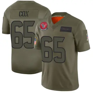 Houston Texans Youth Eli Cox Limited 2019 Salute to Service Jersey - Camo