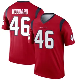 Houston Texans Youth Jackson Woodard Legend Jersey - Red