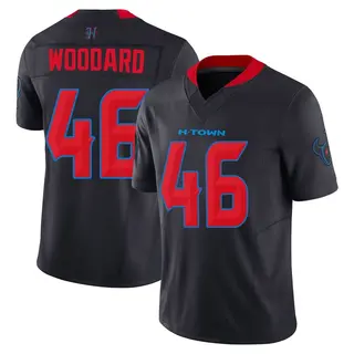 Houston Texans Youth Jackson Woodard Limited 2nd Alternate Vapor F.U.S.E. Jersey - Navy