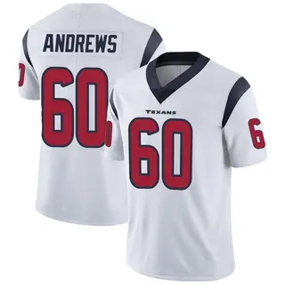 Houston Texans Youth Jake Andrews Limited Vapor Untouchable Jersey - White