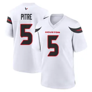 Houston Texans Youth Jalen Pitre Game Jersey - White