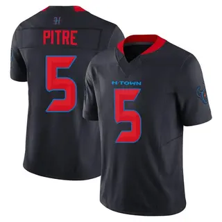 Houston Texans Youth Jalen Pitre Limited 2nd Alternate Vapor F.U.S.E. Jersey - Navy