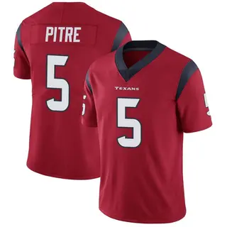 Houston Texans Youth Jalen Pitre Limited Alternate Vapor Untouchable Jersey - Red