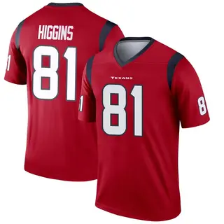 Houston Texans Youth Jayden Higgins Legend Jersey - Red