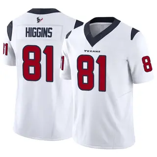 Houston Texans Youth Jayden Higgins Limited Vapor F.U.S.E. Jersey - White