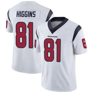 Houston Texans Youth Jayden Higgins Limited Vapor Untouchable Jersey - White