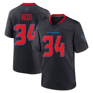 Houston Texans Youth Jaylen Reed Game 2nd Alternate Jersey - Navy