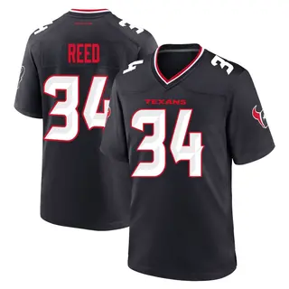 Houston Texans Youth Jaylen Reed Game Team Jersey - Navy