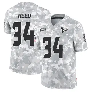 Houston Texans Youth Jaylen Reed Limited 2024 Salute to Service Jersey - Arctic Camo
