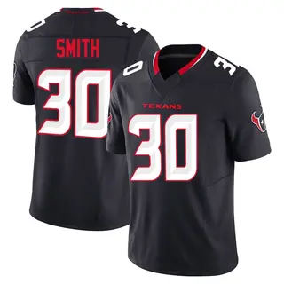 Houston Texans Youth Jaylin Smith Limited Alternate Vapor F.U.S.E. Jersey - Navy