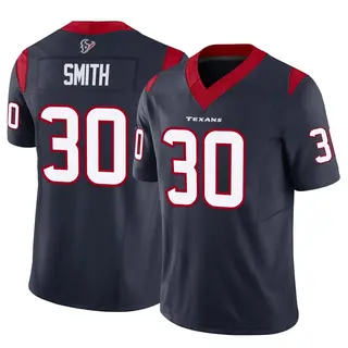Houston Texans Youth Jaylin Smith Limited Vapor F.U.S.E. Jersey - Navy