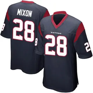 Houston Texans Youth Joe Mixon Game Team Color Jersey - Navy Blue