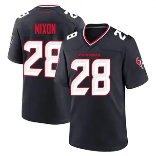 Houston Texans Youth Joe Mixon Game Team Jersey - Navy